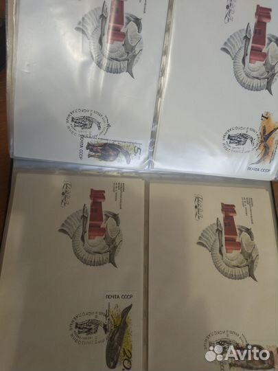 Альбом с коллекцией конвертов
