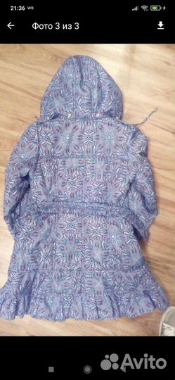 Плащ для девочки 134р