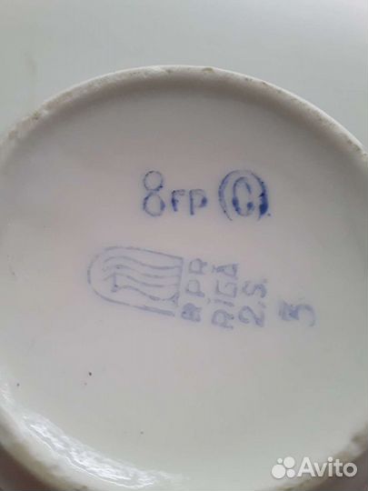 Чайный сервиз СССР (рижский)