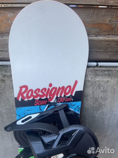 Сноуборд Rossignol 130, крепления, ботинки