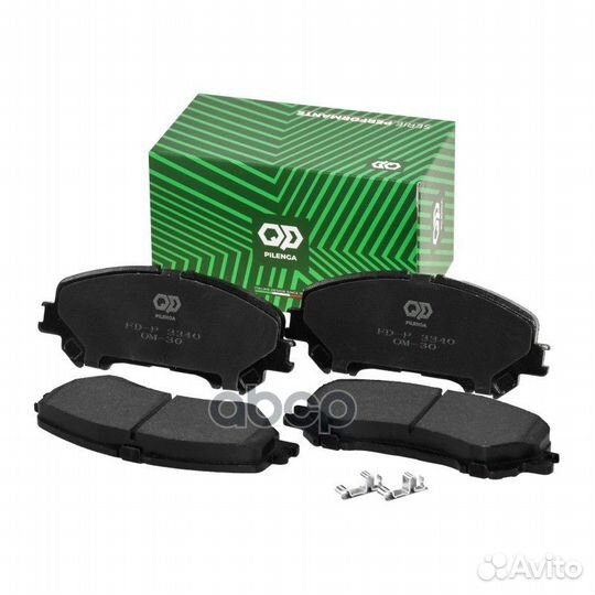 Колодки тормозные дисковые перед FDP3340 pilenga