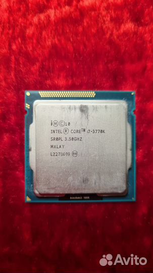 Топовый I7 3770K
