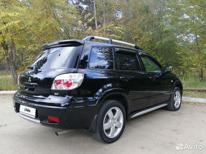 Mitsubishi Outlander 2.4 AT, 2007, 76 600 км