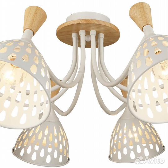 Люстра металл в спальню