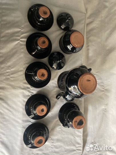 Чайно-кофейный сервиз СССР Керамика