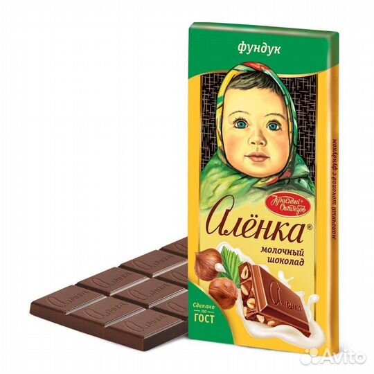 Шоколад Алёнка с фундуком 90 г