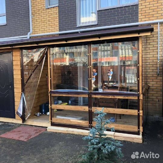 Мягкие окна для веранд