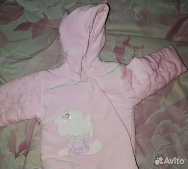 Вещи 74-80 и обувь 19-22 для девочки