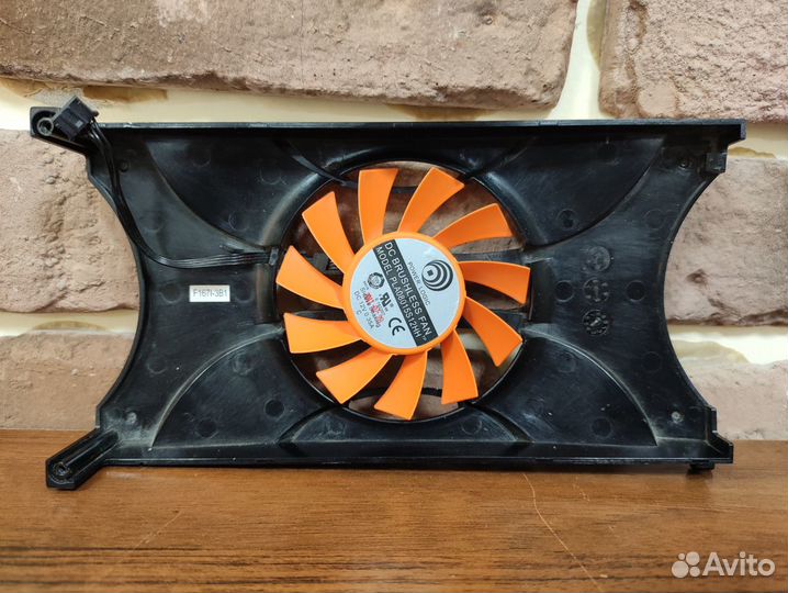 Охлаждение видеокарты Palit GTS 450