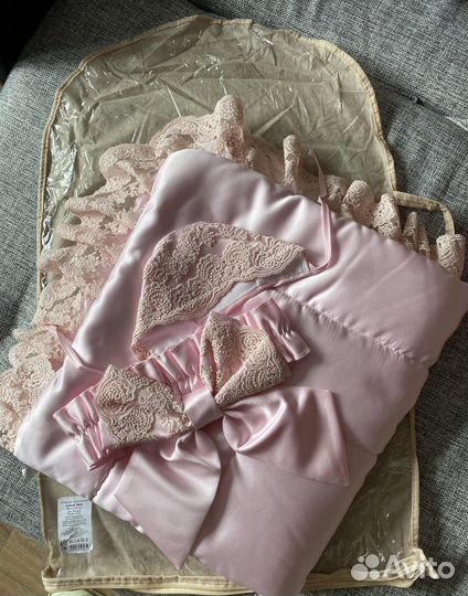 Конверт на выписку для девочки