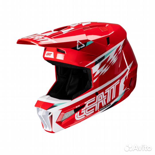 Мотошлем Leatt Moto 3.5 Helmet Kit (Red, L, 2025