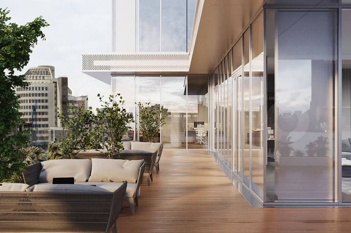 Офисные помещения в новом проекте, 40.5 м²