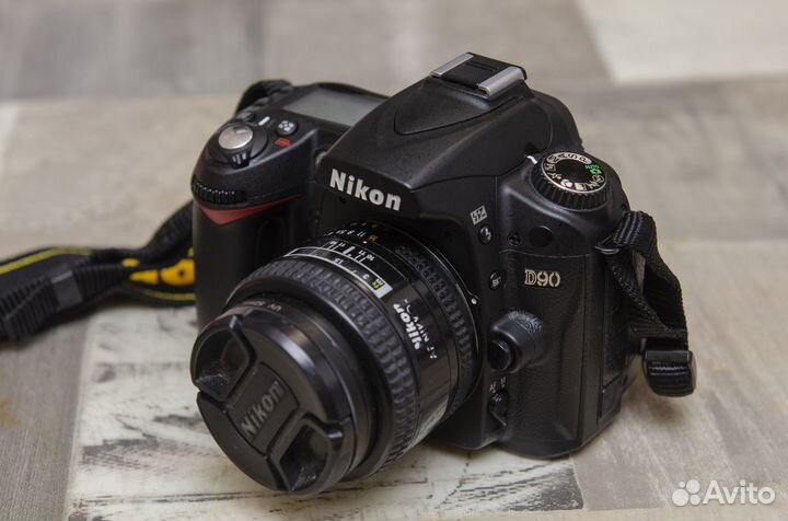 Фотоаппарат nikon d90, nikkor 50mm, af 1.4d