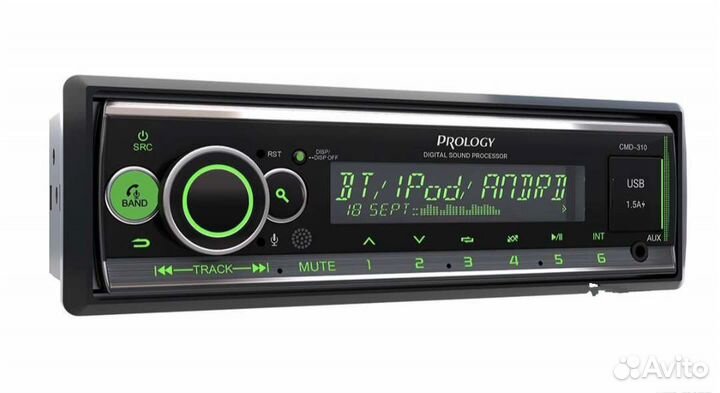 Магнитола с DSP процессором prology CMD-310