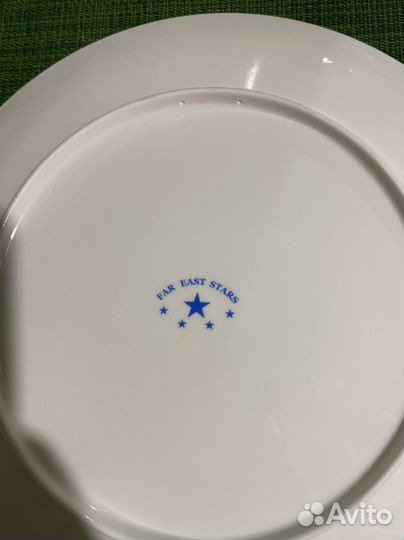 Настенная тарелка фарфоровая чехия