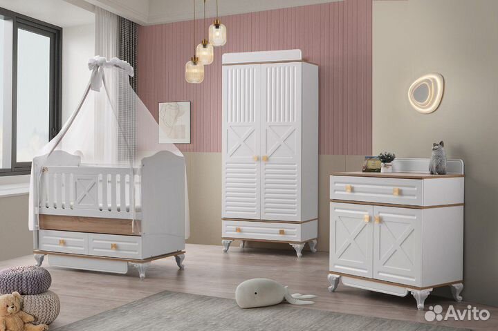 Кровать детская. Мебель турецкая Lovely baby