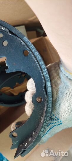 Тормозные колодки барабанные Delco