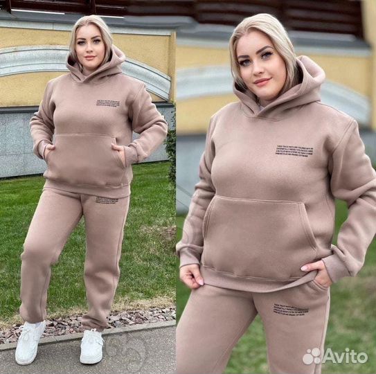 Спортивный костюм женский теплый