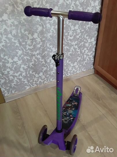 Самокат детский трехколесный бу