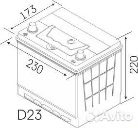 Доставка Акб 65ач bars Asia Прямая полярность