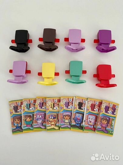 Даша-путешественница серия из киндер-сюрпризов