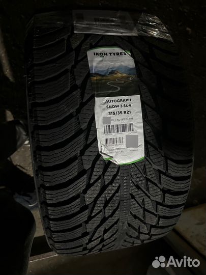 Ikon Tyres Autograph Snow 3 SUV 285/40 R21 и 315/35 R21 111T