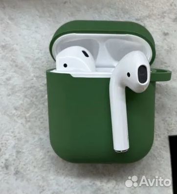 Airpods 2 новые + чехол