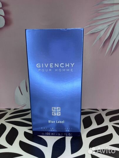 Духи Givenchy Pour Homme Blue Label(Евро качество)