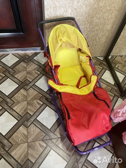 Детские санки коляска новые