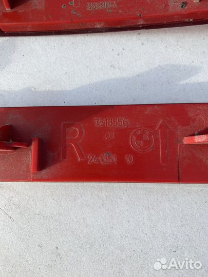 Отражатель заднего бампера BMW F10 рестайлинг