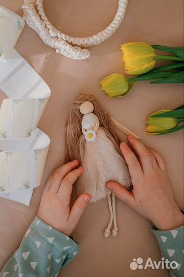 Макраме ангел