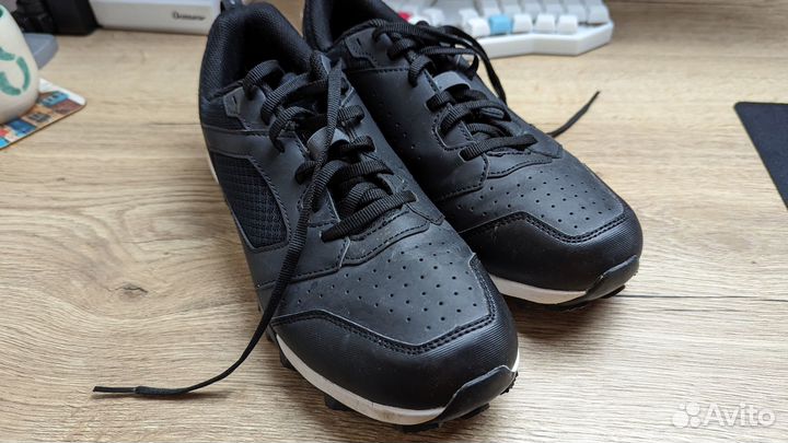 Велотуфли контактные декатлон MTB ST 100