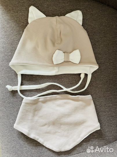 Шапка и снуд для девочки