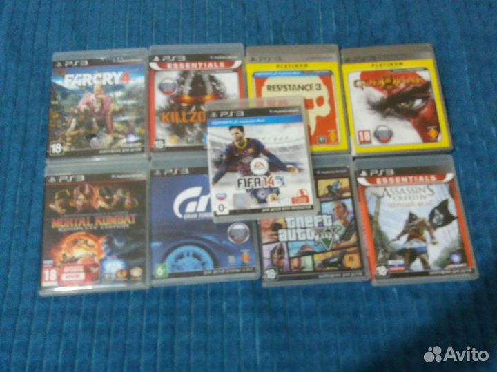 Игровая приставка ps3 super slim + продаю игры