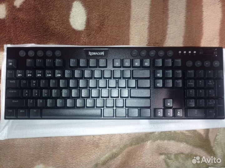 Игровая клавиатура red dragon k618 rgb