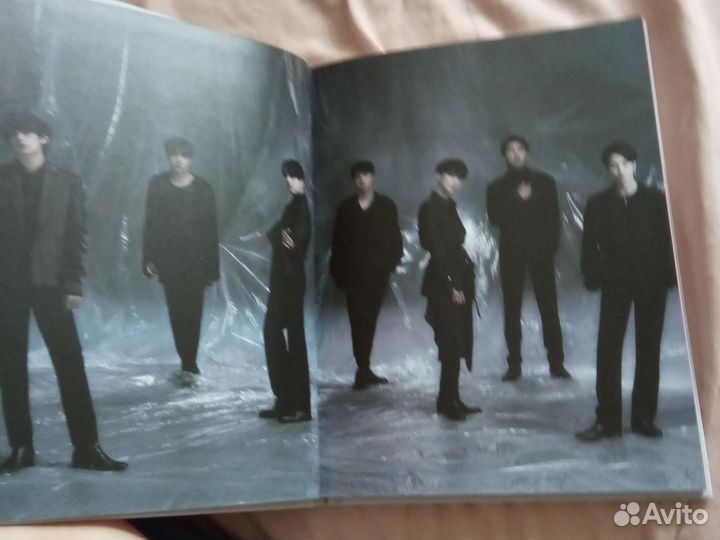 Bts фотобук MAP of the soul concept photobook