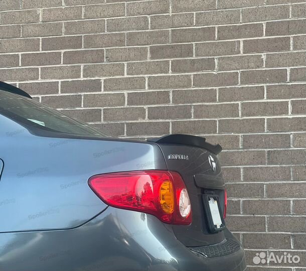 Лип спойлер Toyota Corolla 150