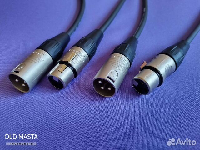 XLR XLR klotz межблочный 2шт