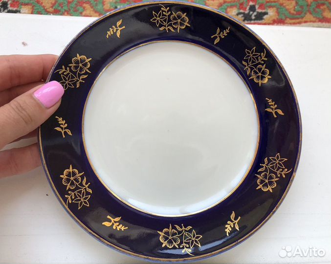 Тарелки и блюдце лфз СССР
