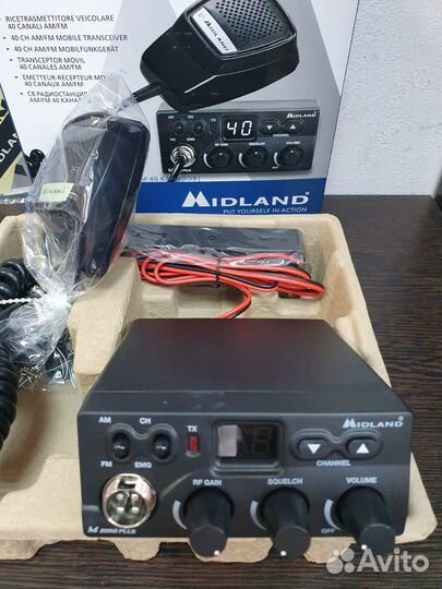 Автомобильная рация Midland M-Zero Plus новая