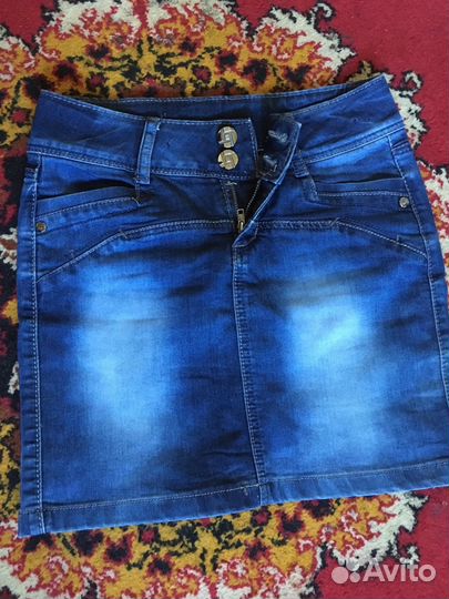 Юбка джинсовая 40-42 размер