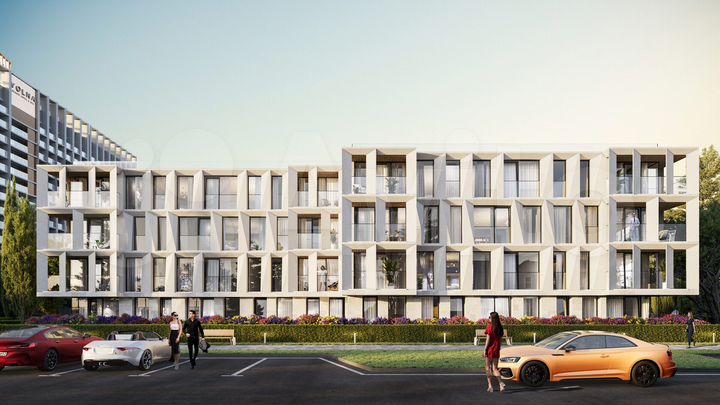 Апартаменты-студия, 32,7 м², 3/4 эт.