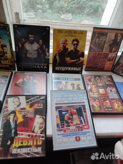 Двд диски фильмы разные