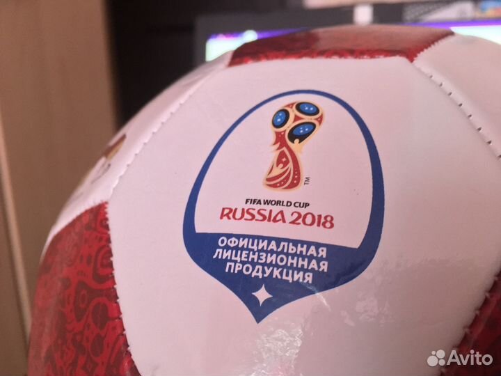 Мяч «Fifa 2018» с автографом Александра Кержакова