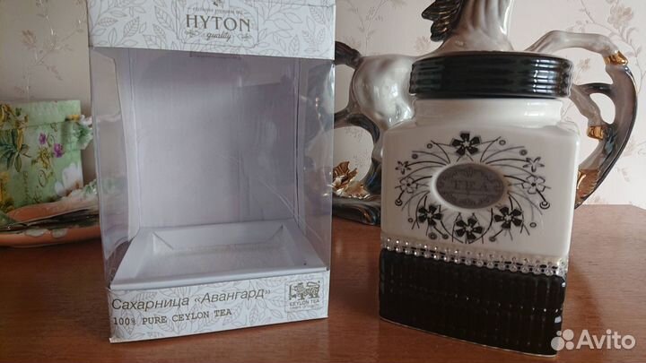 Керамическая емкость для сыпучих продуктов