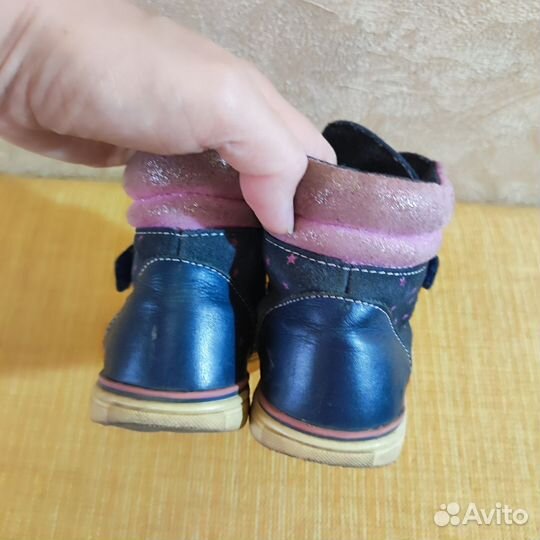 Ботинки весенние для девочки 29 размер Котофей