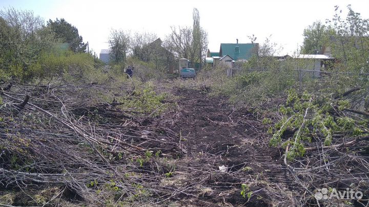 Расчистка участка корчевание дренаж ливневка