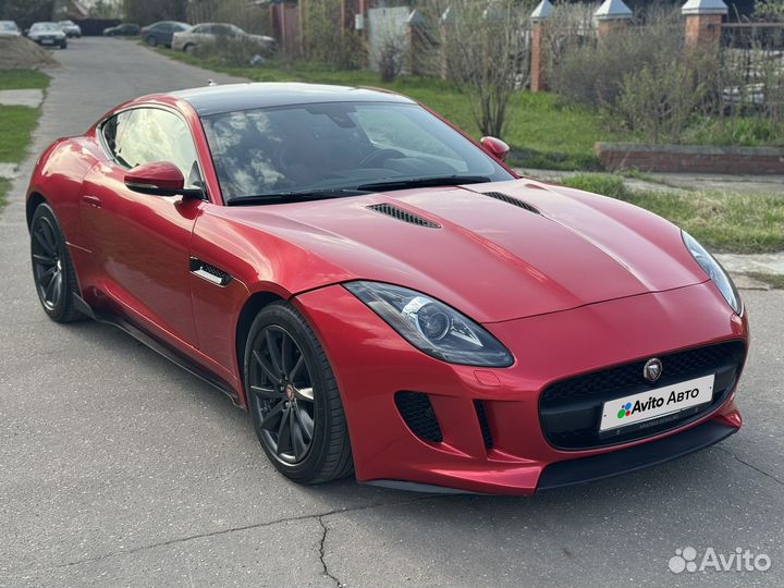 Jaguar F-type 3.0 AT, 2015, 91 300 км
