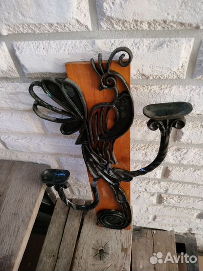 Подсвечник настенный СССР