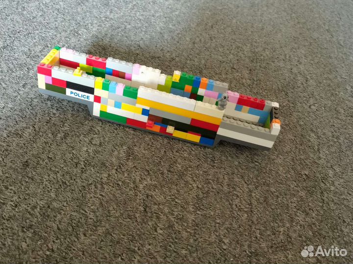 Корабль из lego самодельный